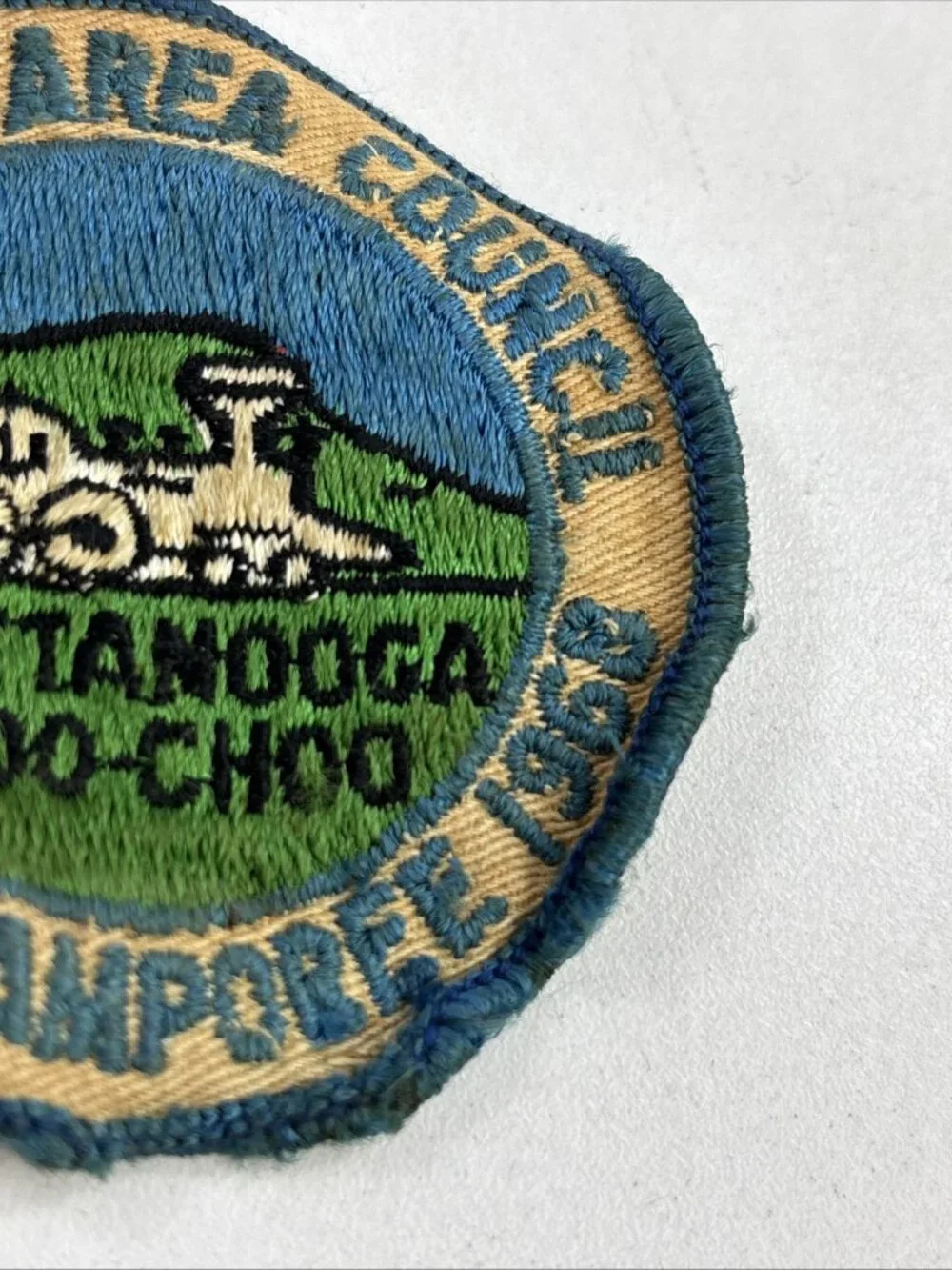 1968 Boy Scout Cherokee Area (TN) Chattanooga, TN Jamboree Patch